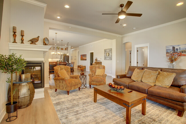 Living room with Gas Fireplace - 5732 West 95th PL