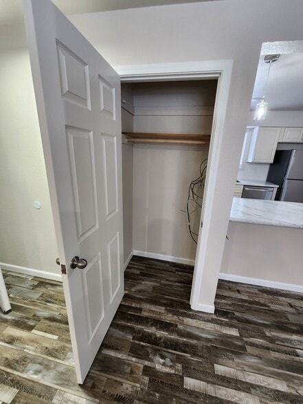 Front closet with cable hook-up - 800 E Blind Nick Dr