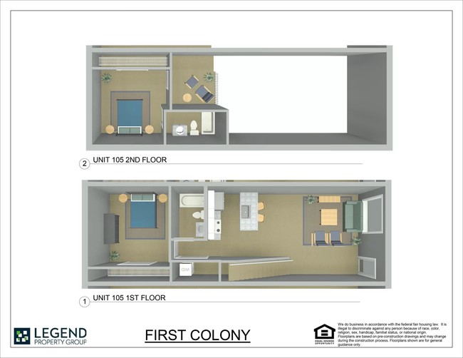 Floorplan - First Colony Flats