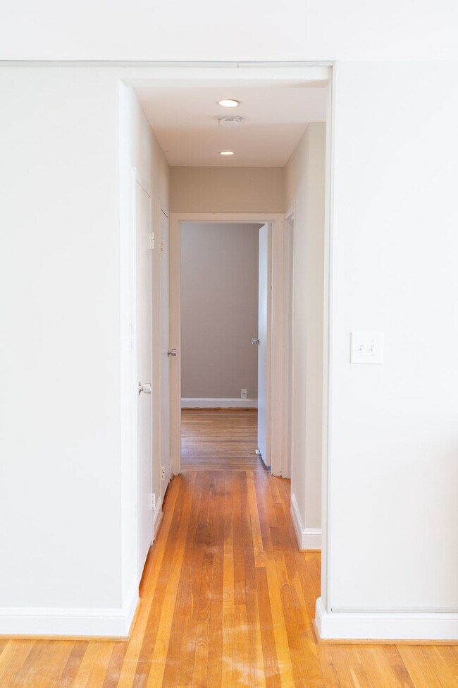 hallway to bathroom and bedrooms - 7630 Tomlinson Ave