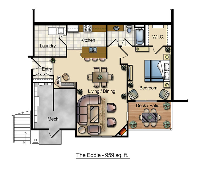 Floorplan - Founders Park Village Apts