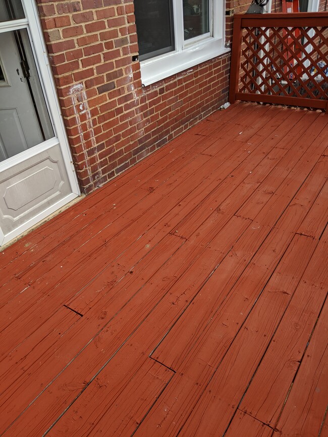 Deck - 1929 E Belvedere Ave