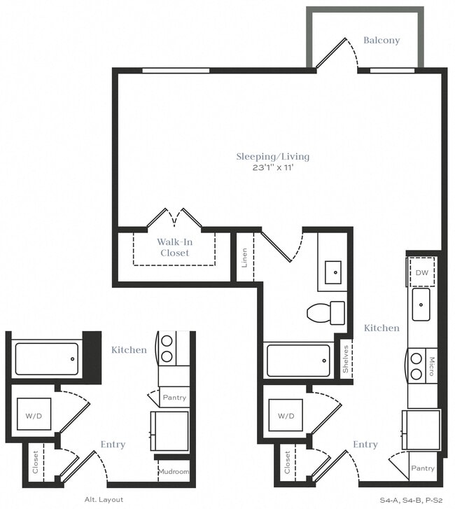 Floorplan - Alexan Main Street