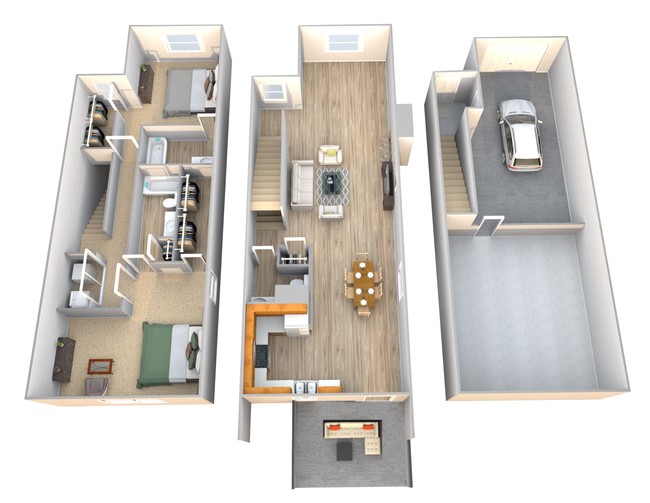 Floorplan - Pine Meadow Townhomes