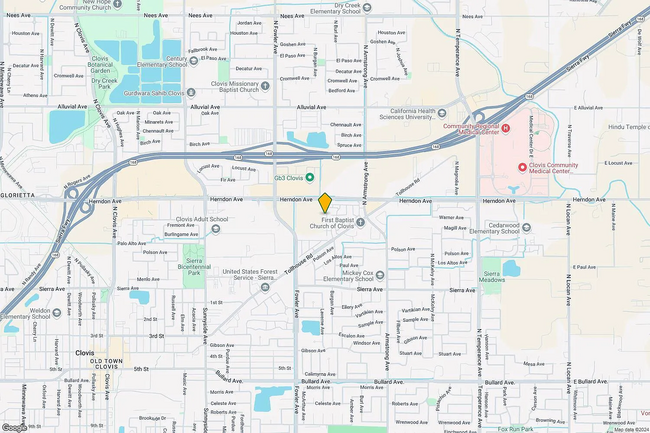 Map of Local Area - 2052 Boccioni Ln