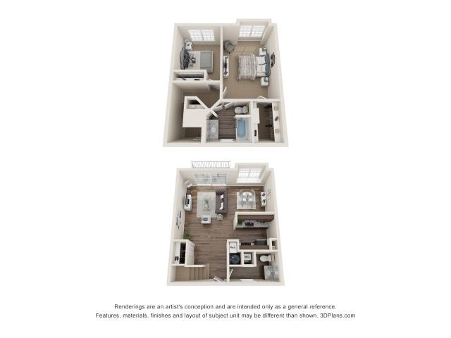 Floorplan - Fairlane Woods Apartments