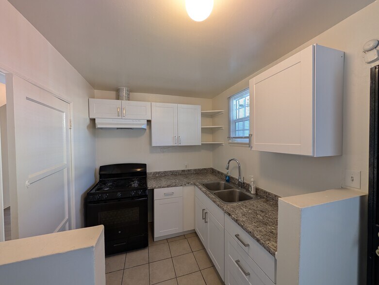 Kitchen with new cabinets - 2183 W 27th St