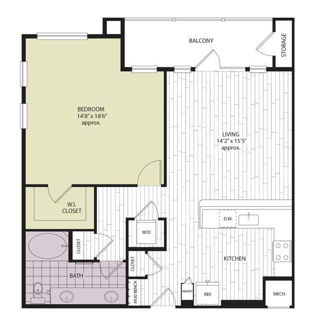 Floorplan - The Mitchell at Woodmill Creek