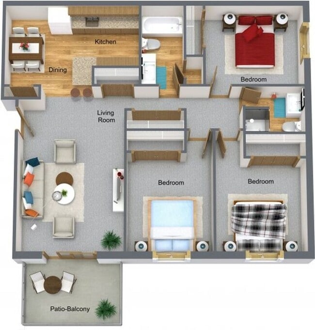Building Photo - $1,575 | 3 Bedroom, 2 Bathroom Condo | Cat...