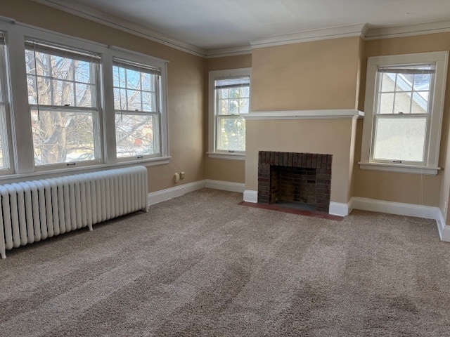 Spacious living room w/tons of light. Fireplace is ornamental. - 1676 Randolph Ave