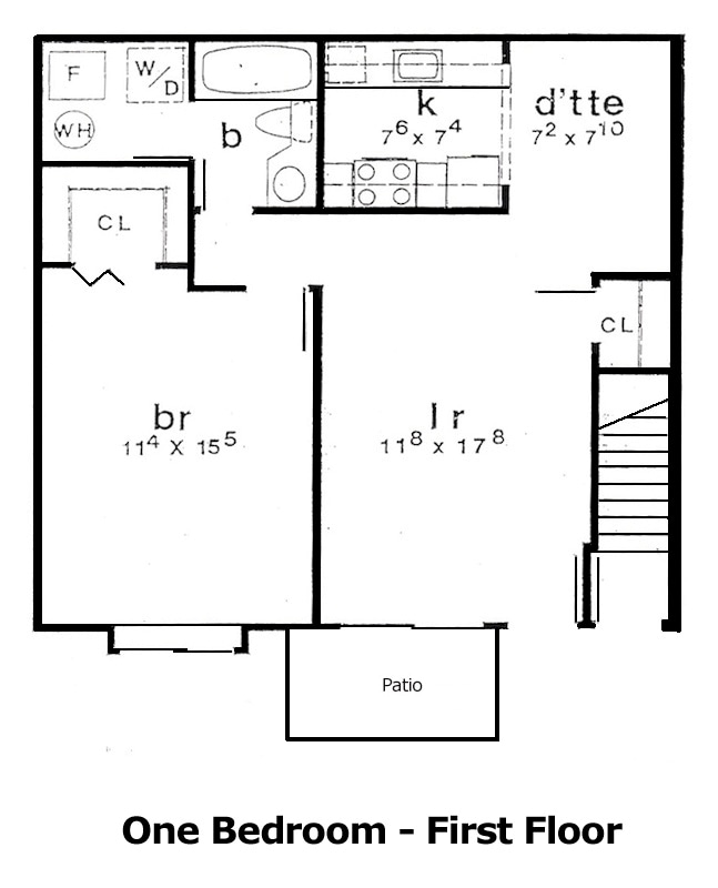 Floorplan - Darcey Apts CURRENTLY FULL