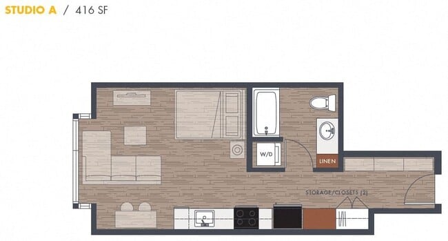 Floorplan - Metro Line Flats