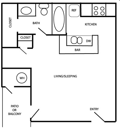 Studio - Appleridge Apartments