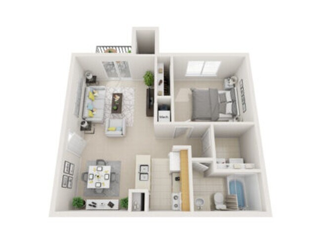 Floorplan - Arbor Ridge Apartments