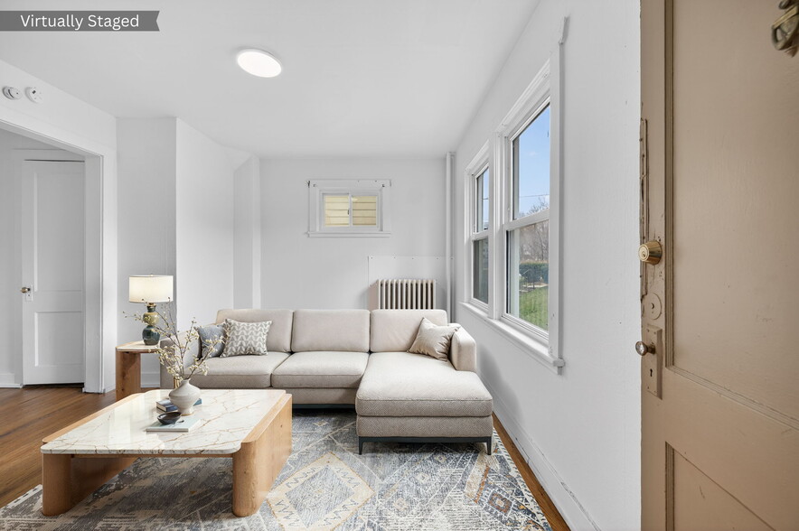 Living Room (1BR) - Campus View Apartments