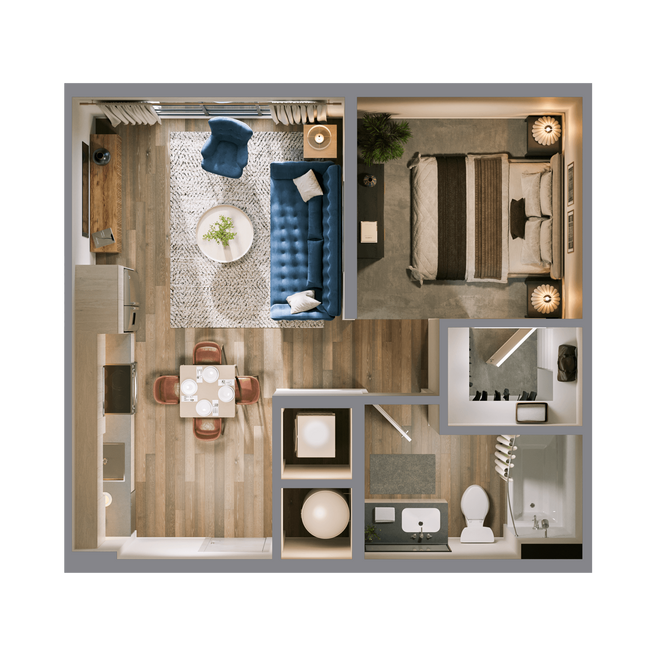 Floorplan - The Bellevue