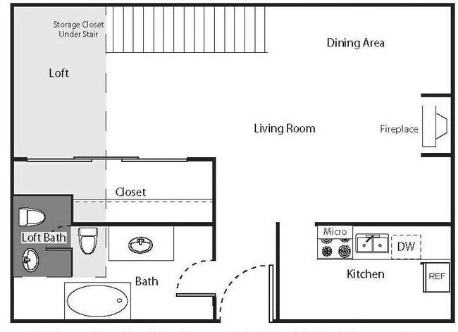 Floorplan - The Tower at Hollywood Hills