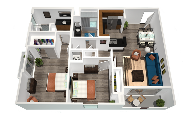 Floorplan - Legacy Apartments