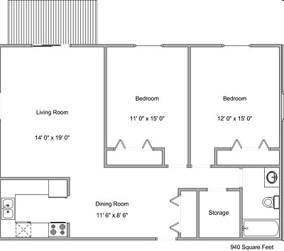 2br/1ba - Auburn II