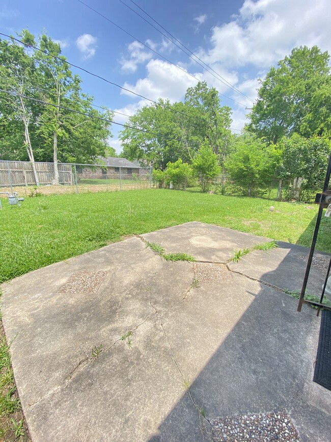 Backyard from Patio - 4010 Heatherbrook Dr