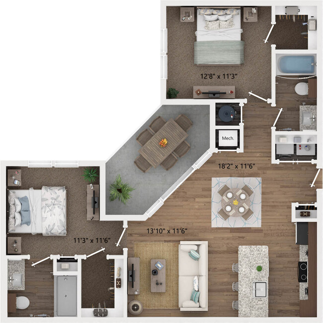 Floorplan - The Everson