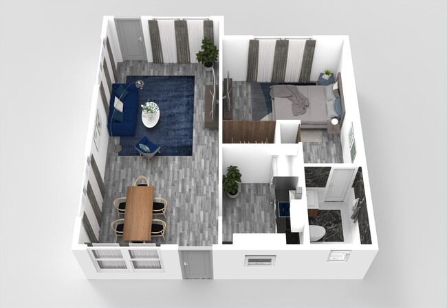 Floorplan - Tropical View Apartments Margate