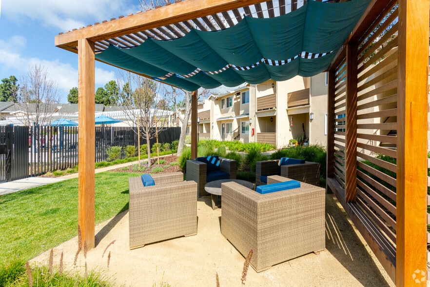 Outdoor Lounge - Madison Newport Apartment Homes