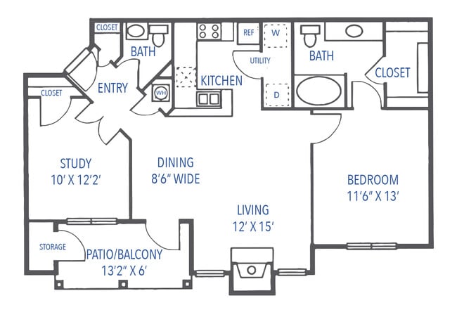 Floorplan - Dwell at Naperville