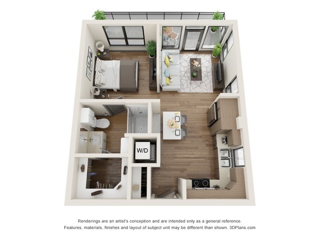 Gibson A4 Floor Plan - The Vic at Interpose