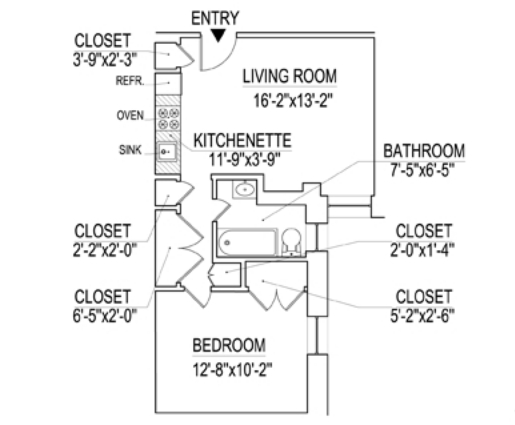 Apartment 3H - Terrace Court