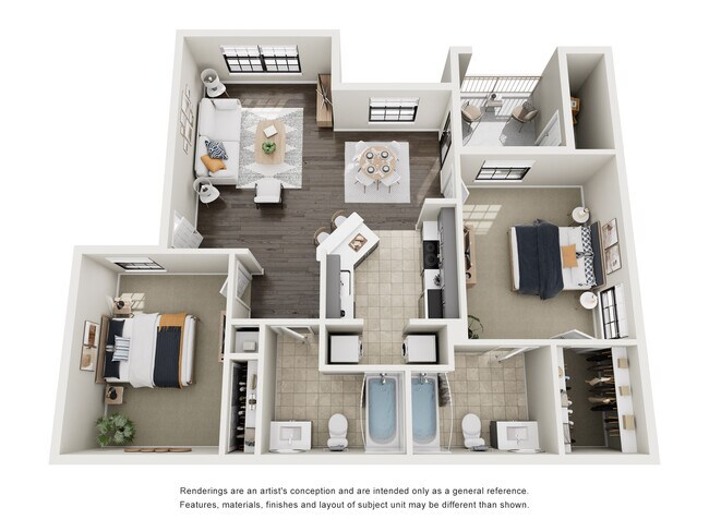 Floorplan - Stonegate Apartments