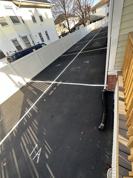 Parking lot - 21 Radcliffe Ave