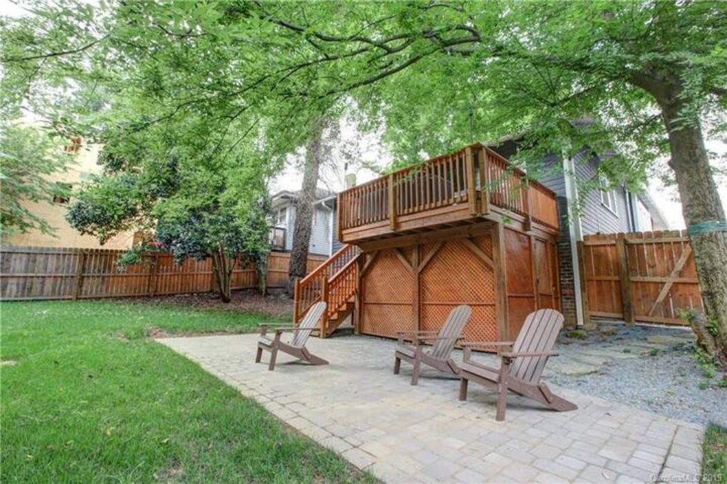 Fenced in backyard. - 1012 Margaret Brown St