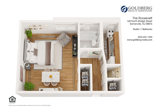 Floorplan - The Roosevelt