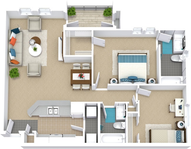 Floorplan - Mandarina