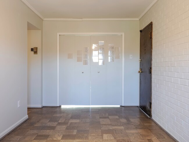 View from dining room to living room doors - 702 Quince Orchard Blvd