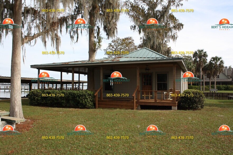 Lodge and boat docks - common areas for residents - 2854 Tindel Camp Rd