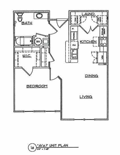 1BR, 1BA - Abbington Manor