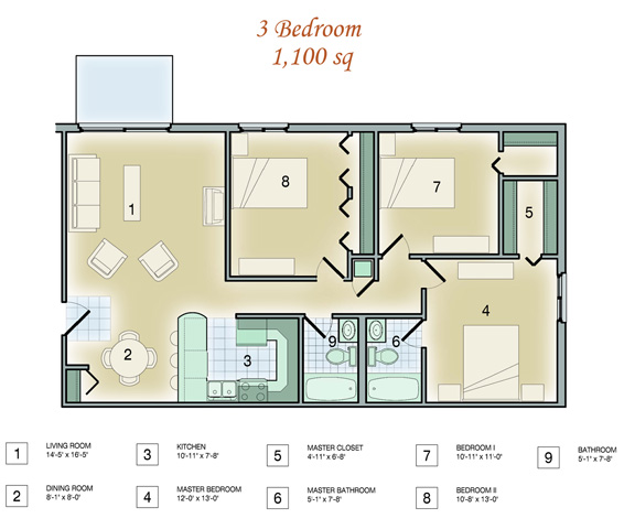 Floorplan - The Maples