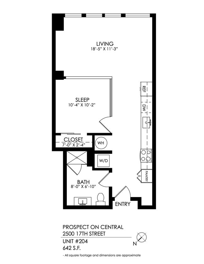 Floorplan - Flats at Prospect