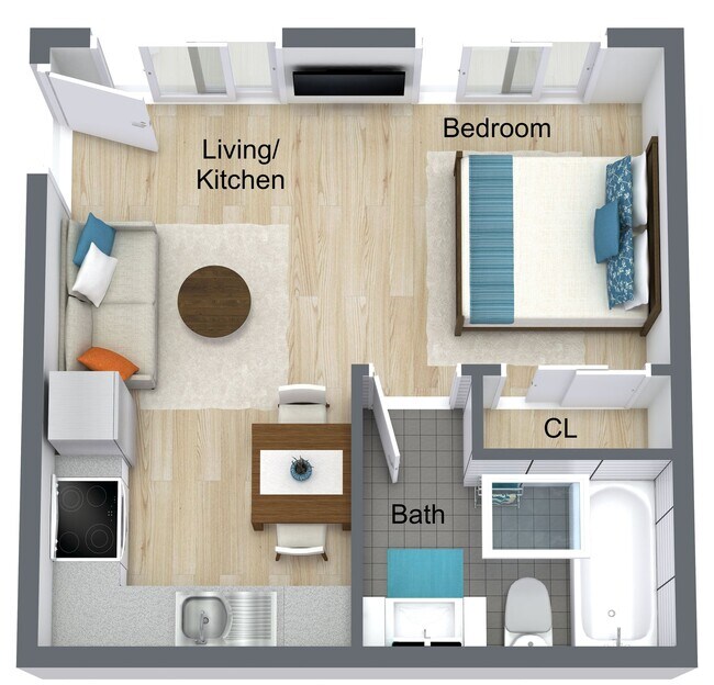Floorplan - The Leland