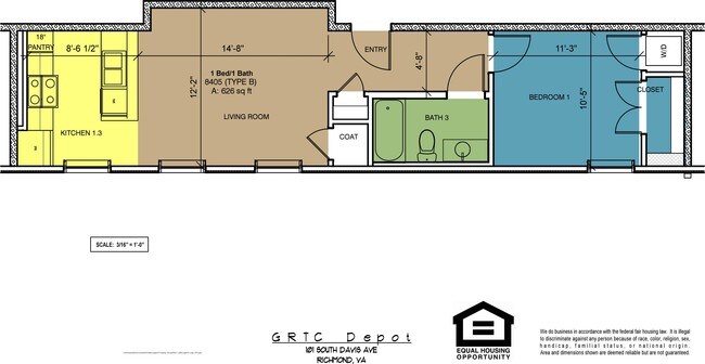 Floorplan - Cary Street Station