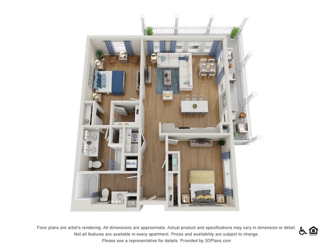 Floorplan - The Hudson at Cane Bay
