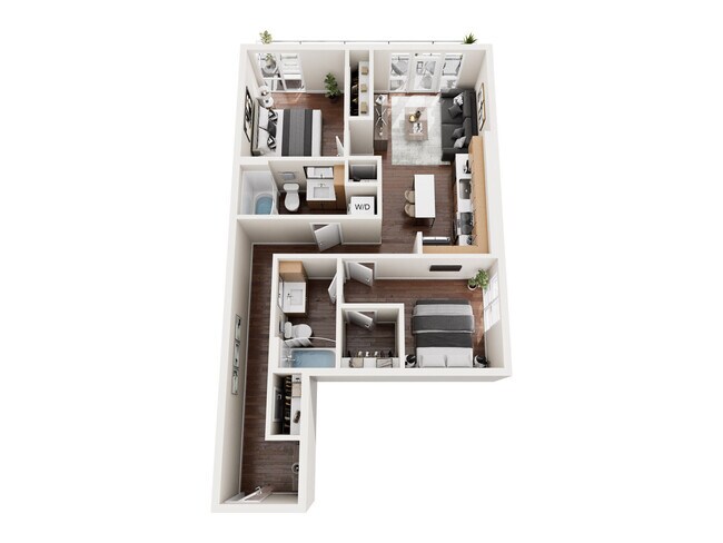 D1 floor plan Elara at the Market - Elara at the Market