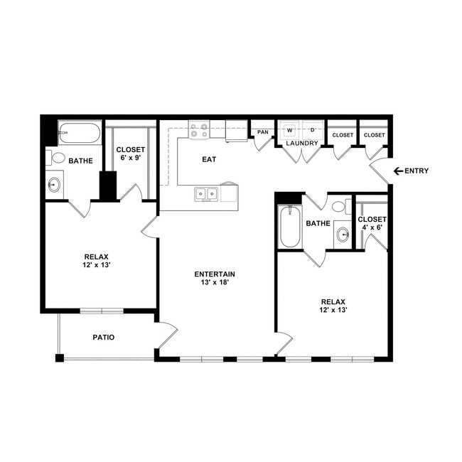 Floorplan - Cortland Dublin