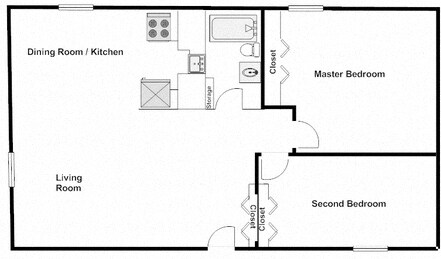 Floorplan - West End Apartments