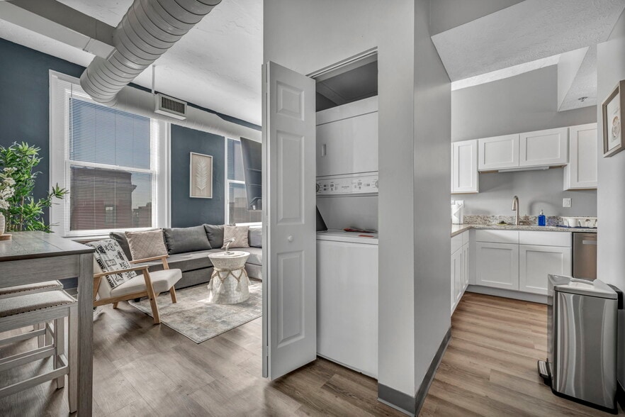 Model - 2BD, 2BA 760 SQFT - Huron Square and The Osborn Apartments