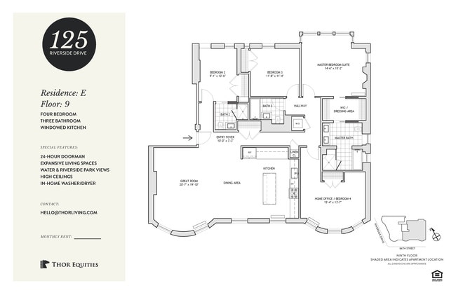 Floorplan - 125 Riverside Drive