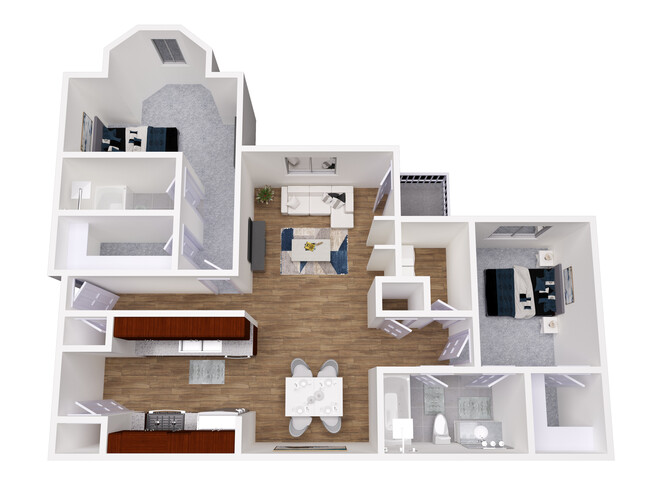 Floorplan - Carrington Park at Stone Terrace Apartments