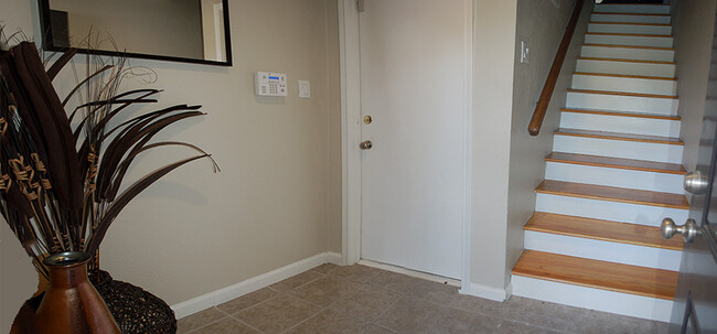 Entry area. Door leads to attached garage - 8710 Park Ln